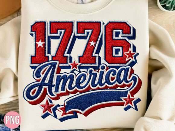 1776 America 3D Embroidery USA PNG Review