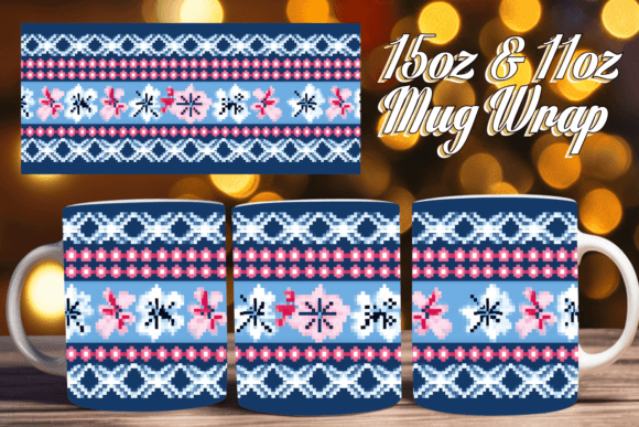 3D Embroidery Wonder Ugly Sweater Mug Review
