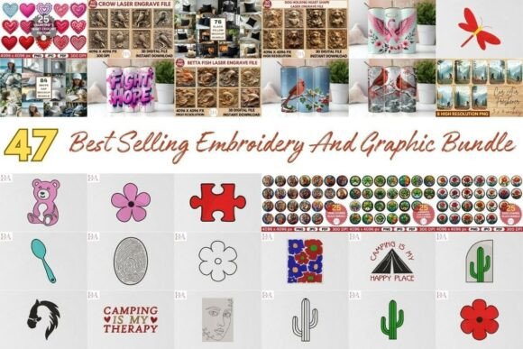 Amazing Embroidery and Graphic Bundle Review