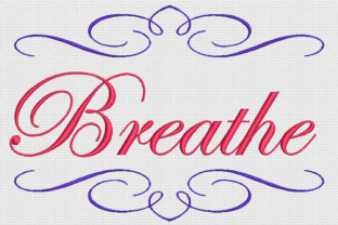 Breathe: Edwardian Script for Craft Fair Sales