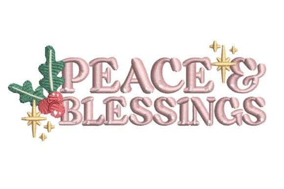 Christmas Peace and Blessings: An Embroidery Review