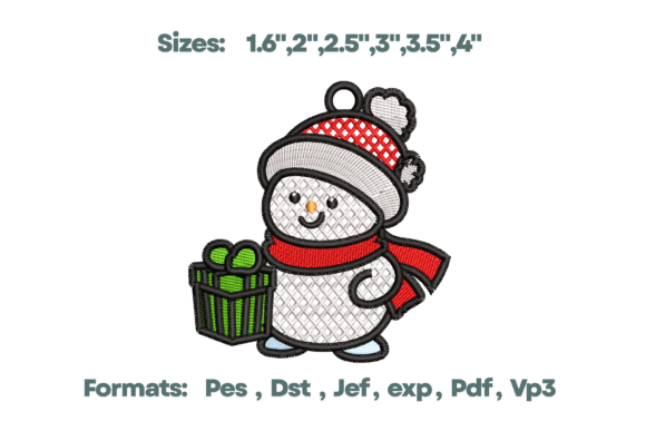 FSL Snowman Ornament with Gift: Apparel Review
