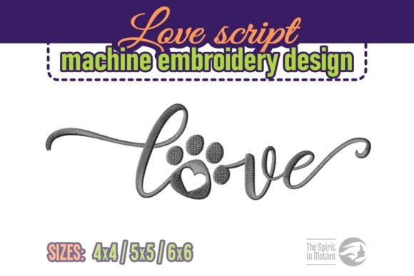 Love Script and Paw Print: A Holiday Embroidery Review