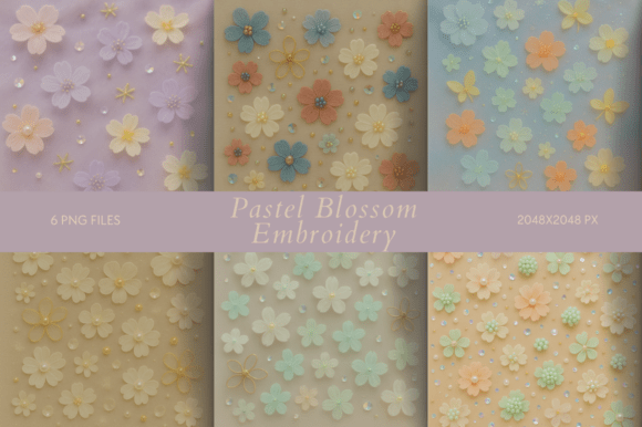 Pastel Blossom Embroidery: A Designer Review