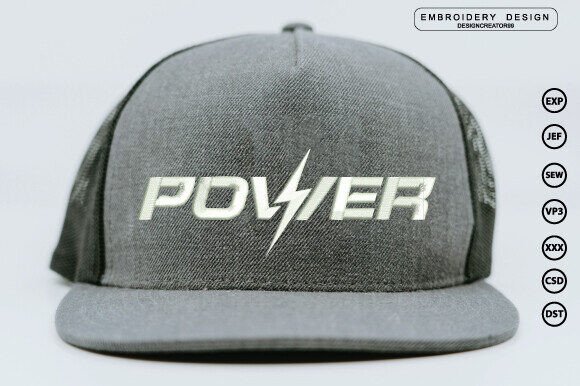 Power 3D Embroidery Design: Seller Review