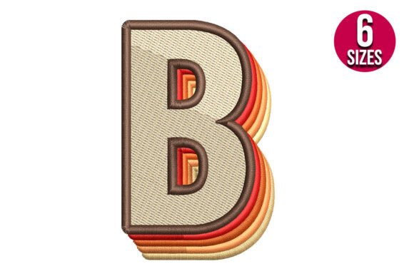 Retro Alphabet Letter B: A Designer’s Stitch Review