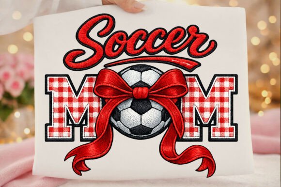 Soccer Mom Mother's Day Faux Embroidery Review